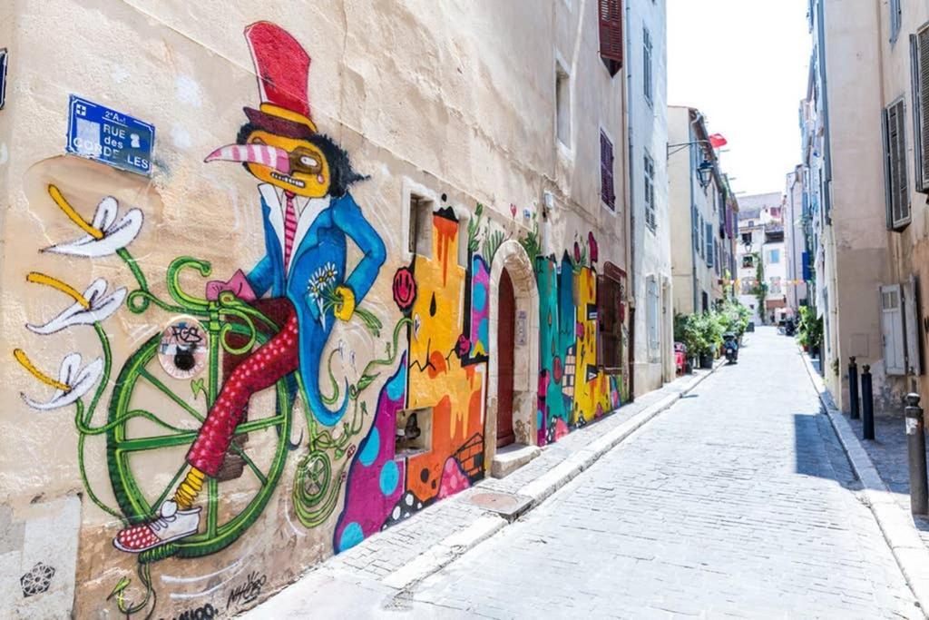 Appartement La Sardine Au Coeur Du Panier à Marseille Extérieur photo
